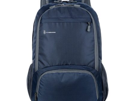 Vandafvisende Nylon Rygsæk (47 x 31cm) - Mørkeblå For Discount