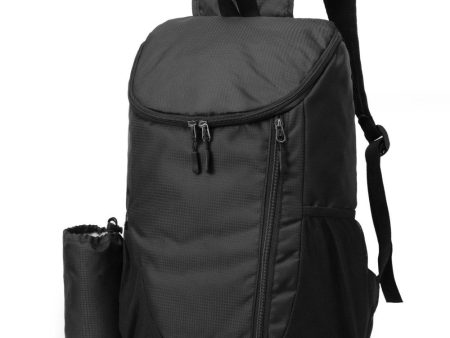 Vandafvisende 20L Nylon Rygsæk (42 x 28cm) - Sort Online now