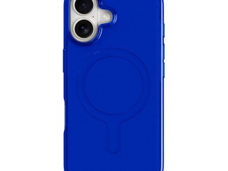 agood company iPhone 16 CLRPRTCT 100% Genbrugs Plastik Cover - Transparent   Cobalt Blue Online