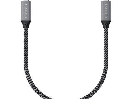 Satechi USB4 PD 100W USB-C til USB-C Kabel 25cm - Sort For Discount