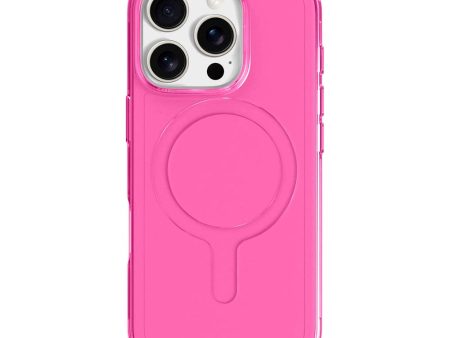 agood company iPhone 16 Pro CLRPRTCT 100% Genbrugs Plastik Cover - Transparent   Candy Pink Cheap