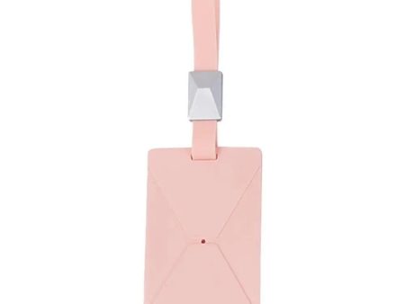 Tesla Model 3 (2017-23)   Model Y (2021-23) Card Key Silikone Cover m. Strop - Pink Hot on Sale