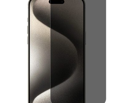 iPhone 16 Plus Hærdet Glas m. Privacy - Full-Fit Skærmbeskyttelse - Sort Kant Hot on Sale