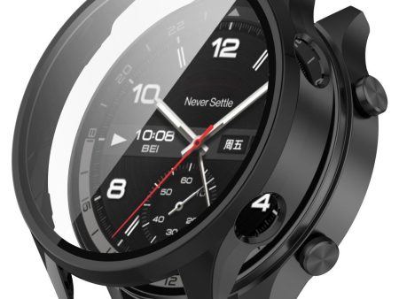 OnePlus Watch 2R Cover - Hærdet Glas - Sort For Discount