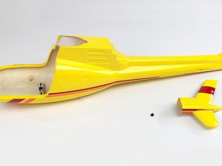 RotorScale AS350 Alpine Yellow and Red 450 Main Fuselage Online