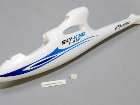 XK Sky King Glider Blue 750mm Fuselage Discount