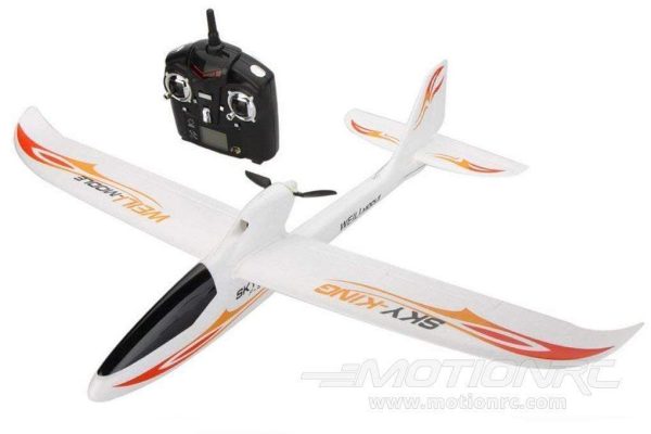 XK Sky King Glider Red with LED Lights 750mm (29.5 ) Wingspan - RTF Online Hot Sale