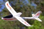 XK Sky King Glider Red with LED Lights 750mm (29.5 ) Wingspan - RTF Online Hot Sale