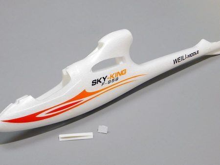 XK Sky King Glider Red 750mm Fuselage Hot on Sale