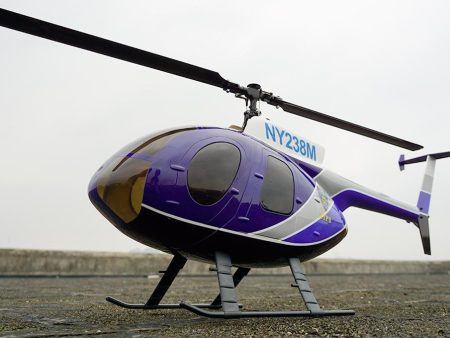 RotorScale MD500E Police Blue 450 Size Helicopter - PNP Online now