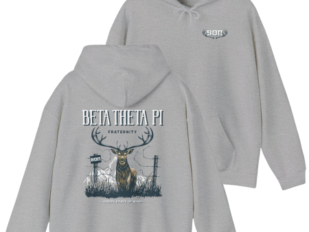 Beta Theta Pi Graphic Hoodie | Big Buck For Discount