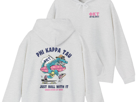 Phi Kappa Tau Graphic Hoodie | Alligator Skater For Cheap