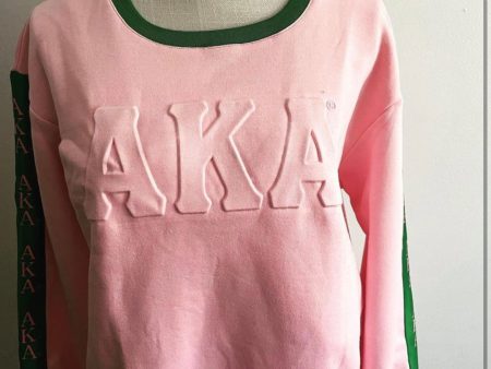 AKA Embossed Sweatshirt Hot on Sale