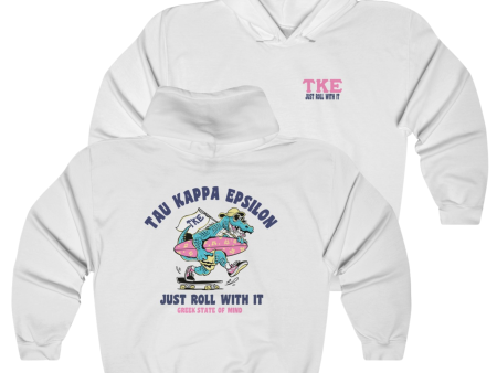 Tau Kappa Epsilon Graphic Hoodie | Alligator Skater For Cheap