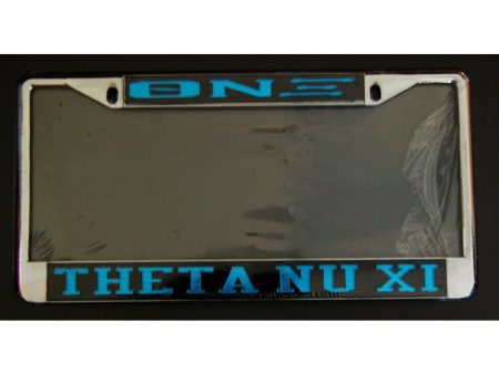 Theta Nu Xi License Frame For Cheap