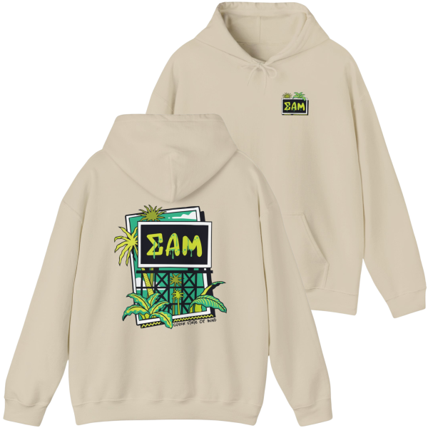 Sigma Alpha Mu Graphic Hoodie | Tropical Billboard Supply