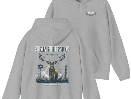 Sigma Phi Epsilon Graphic Hoodie | Big Buck For Sale