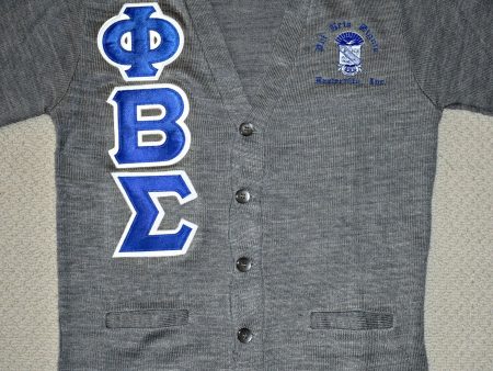 Sigma Cardigan (Twill Letters) Online