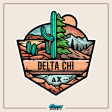 Delta Chi Graphic Hoodie | Desert Mountains For Discount