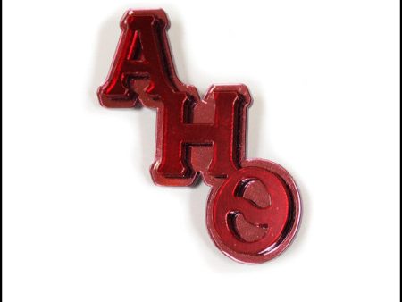 Alpha Eta Theta Block Letter Pin Hot on Sale