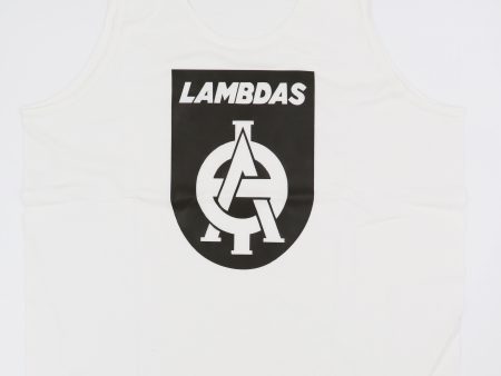 Lambda Theta Phi Large Old Logo Screen Print Tank- Discontinued Fashion