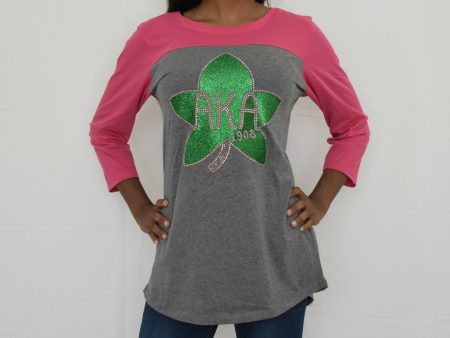 AKA Ivy Raglan T-shirt Online