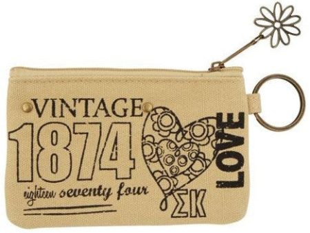 Sigma Kappa Vintage ID Coin Purse For Cheap