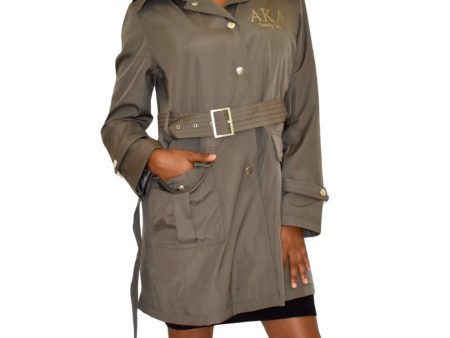 AKA Hooded All-Season Trench Hot on Sale