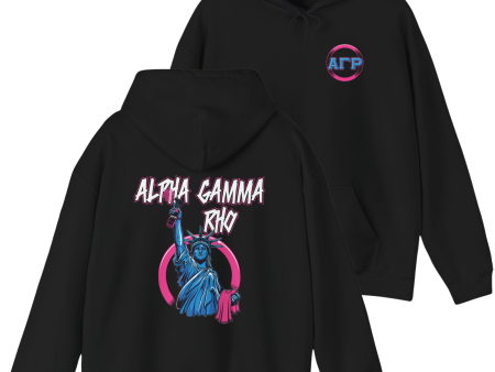 Alpha Gamma Rho Graphic Hoodie | Liberty Rebel Online Hot Sale