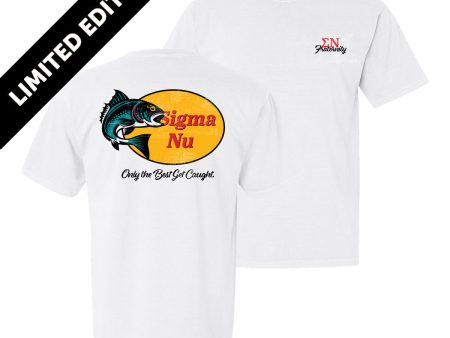 Sigma Nu Comfort Colors Largemouth Bass Short Sleeve Tee Online Sale