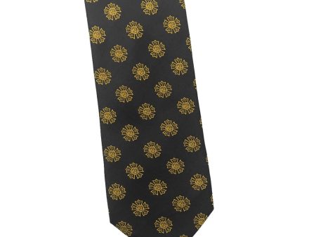 Sigma Nu Badge Silk Tie Fashion