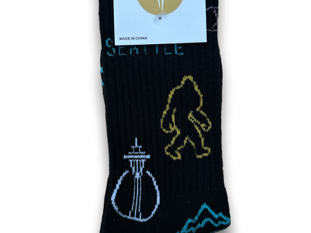 Seattle Icons Socks Online now