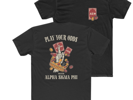 Alpha Sigma Phi Graphic T-Shirt | Play Your Odds For Discount