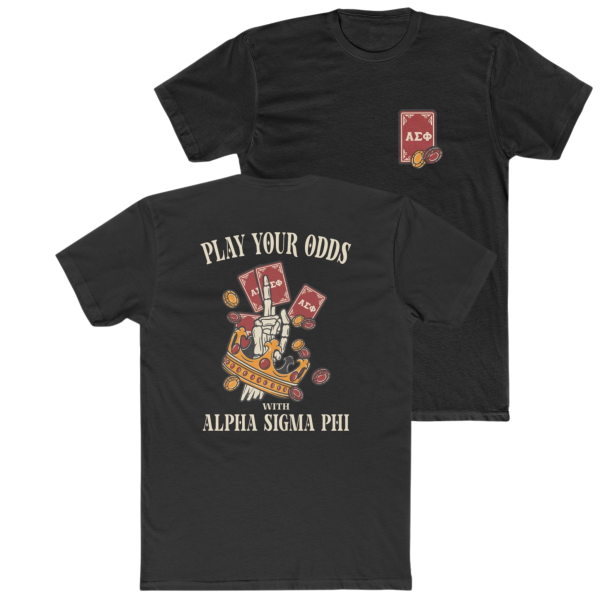 Alpha Sigma Phi Graphic T-Shirt | Play Your Odds For Discount