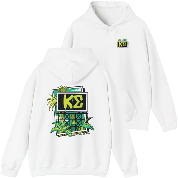 Delta Kappa Epsilon Graphic Hoodie | Tropical Billboard Sale