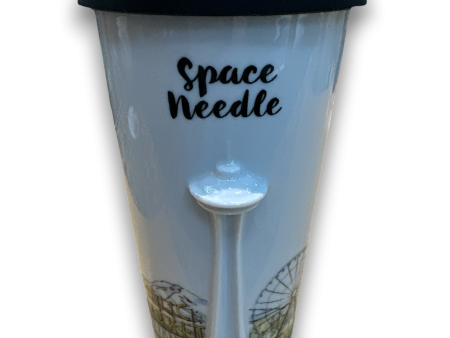 16 Oz Molded Space Needle Tumbler Supply