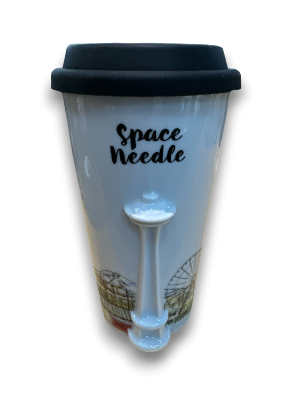 16 Oz Molded Space Needle Tumbler Supply