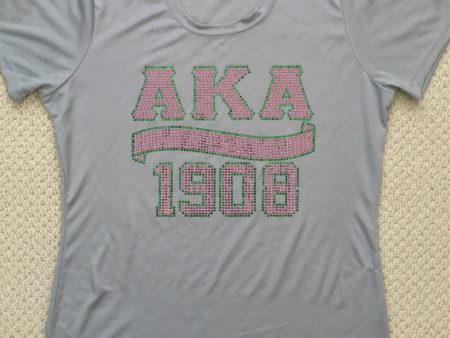 AKA Bling T-shirt (Dri-Fit) Online Hot Sale