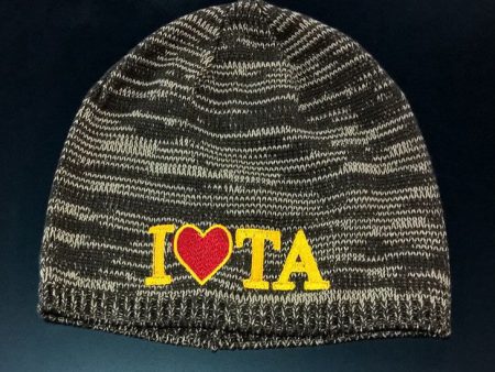 Iota Sweetheart Brown White Marble Beanie Cap - Discontinued For Sale