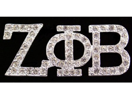 Zeta Phi Beta Austrian Crystal Pin 2 Online now