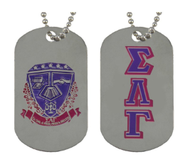 Sigma Lambda Gamma Latino Dogtag Fashion