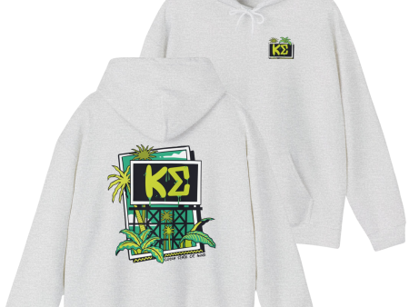 Kappa Sigma Graphic Hoodie | Tropical Billboard Hot on Sale