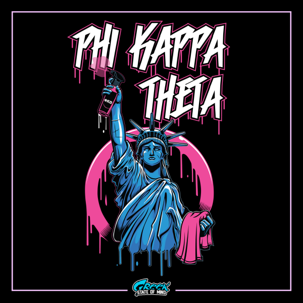 Phi Kappa Theta Graphic T-Shirt | Liberty Rebel For Cheap