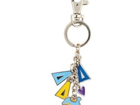 Delta Delta Delta Charm Keychain Supply