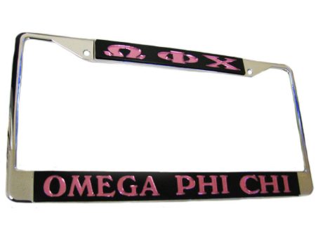 Omega Phi Chi License Frame Online now