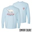 Sigma Nu Comfort Colors Snow Day Long Sleeve Pocket Tee Supply