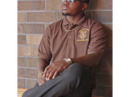 Iota Phi Theta Silk Touch Polo on Sale