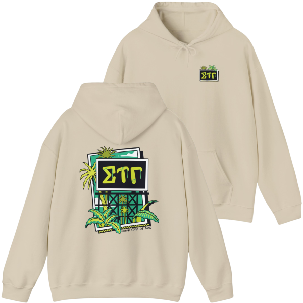 Sigma Tau Gamma Graphic Hoodie | Tropical Billboard Discount