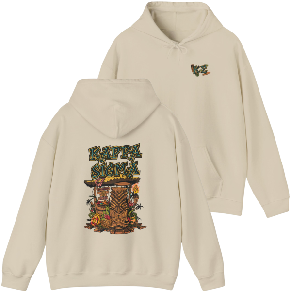 Kappa Sigma Graphic Hoodie | Tiki Time Cheap