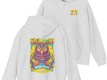 Sigma Pi Graphic Hoodie | Woodstock Owl Online Sale